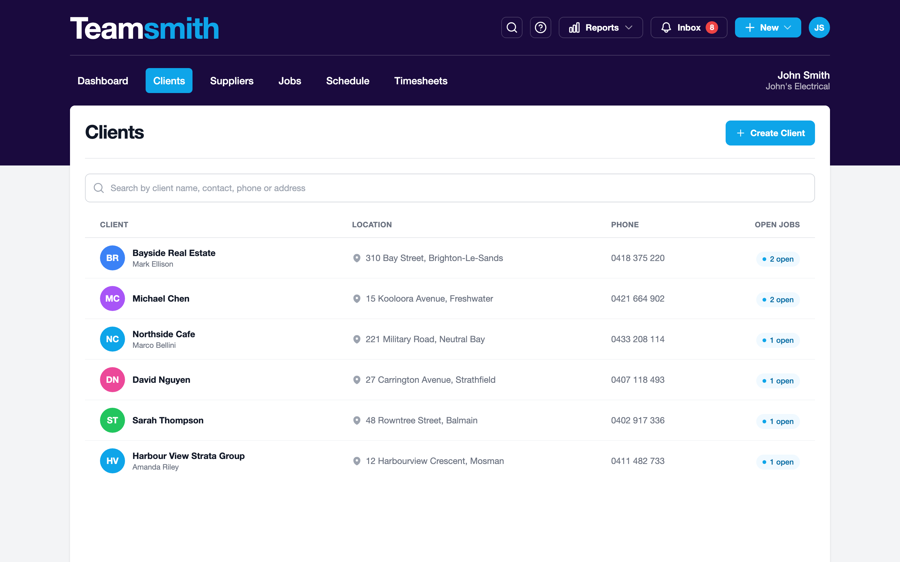 Creating a client on the web